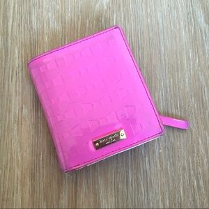 Vintage Patent Leather Kate Spade Wallet Pink